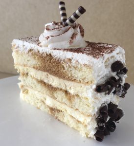 Tiramisu Cake Slice