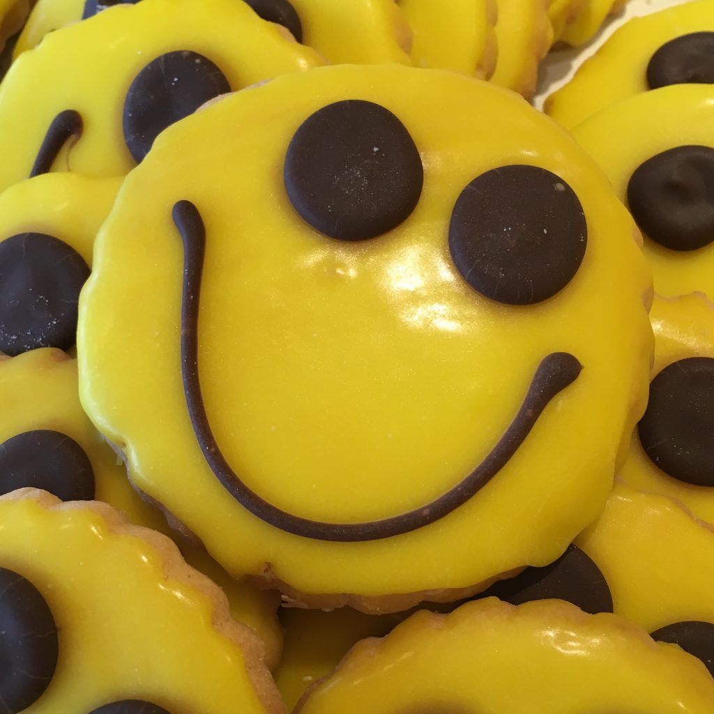 Smiley Face Cookie