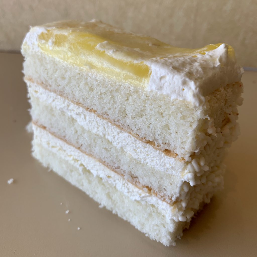 Lemon Cake Slice