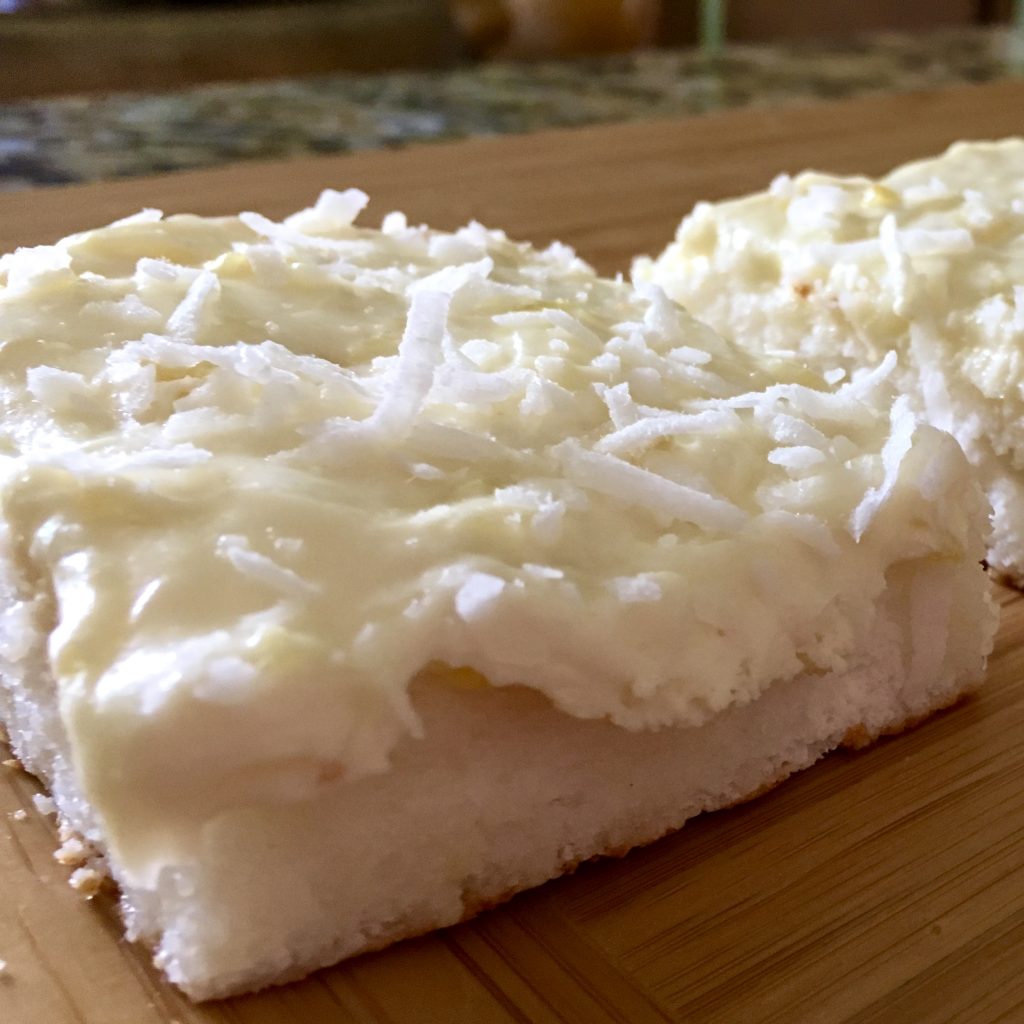 Angel Food Cake Square