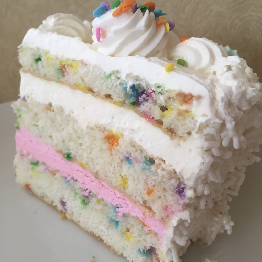 Funfetti Cake Slice